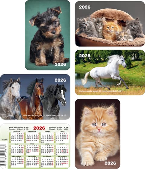 Väike taskukalender 2026