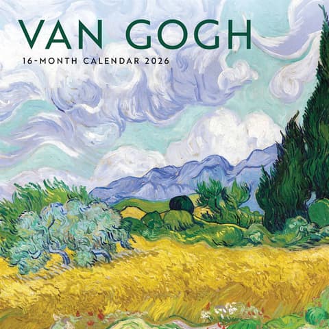 Seinakalender 2026 Van Gogh Mini Multi-Lingual