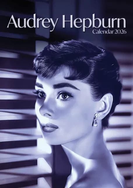 Seinakalender Audrey Hepburn 2026 Calendar