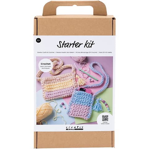 Käsitöökomplekt Starter Craft Kit Crochet, Bags