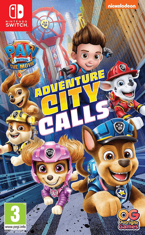 Switch Paw Patrol The Movie: Adventure City Calls