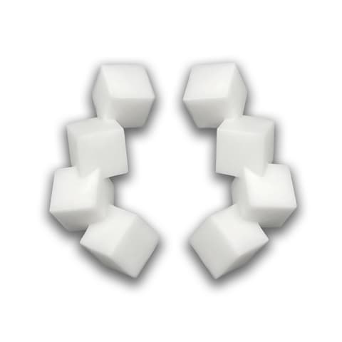 Kõrvarõngad Cubic valge