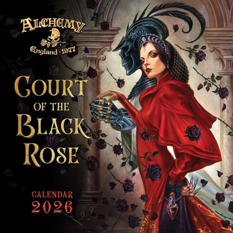 Flametree Alchemy: Court of the Black Rose Wall Calendar 2026