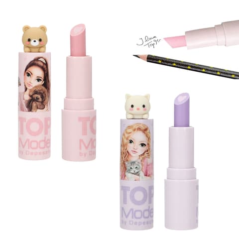 TOPModel Kustutuskumm 2025 Huulepulk figuuriga