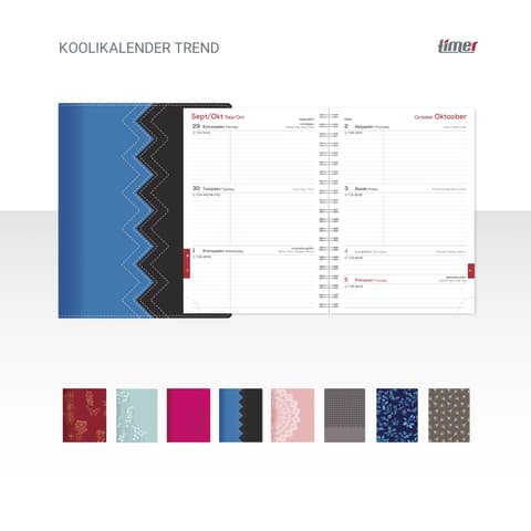 2025/2026 Timer Koolikalender Trend