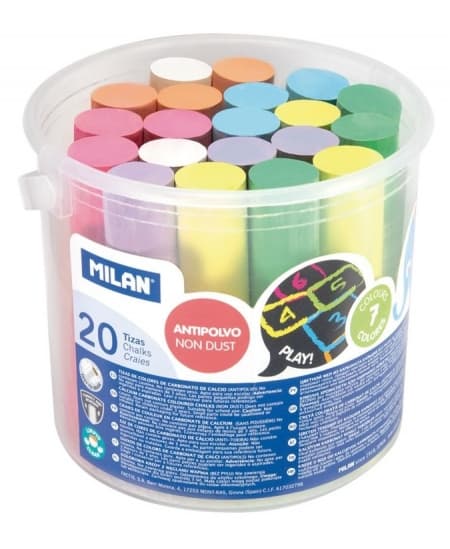 MILAN kriidid ämbris 20tk