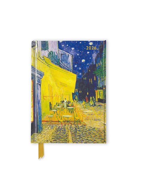 Flametree Vincent van Gogh: Café Terrace Pocket Diary 2026