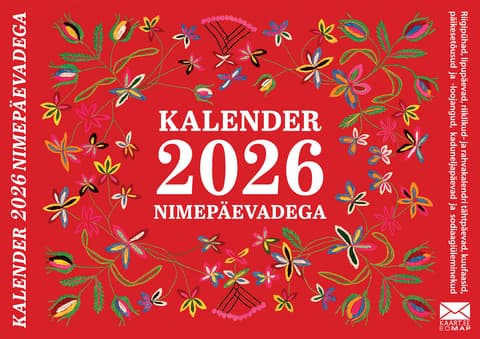 Seinakalender 2026 Lihtne kalender A4