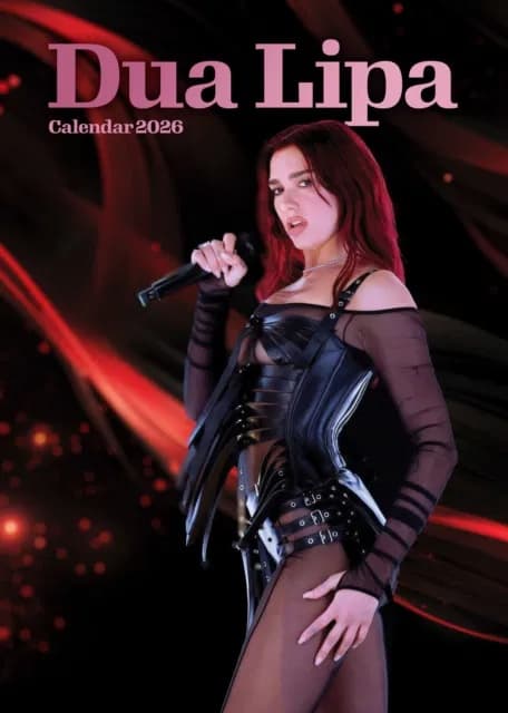 Seinakalender Dua Lipa 2026 Calendar